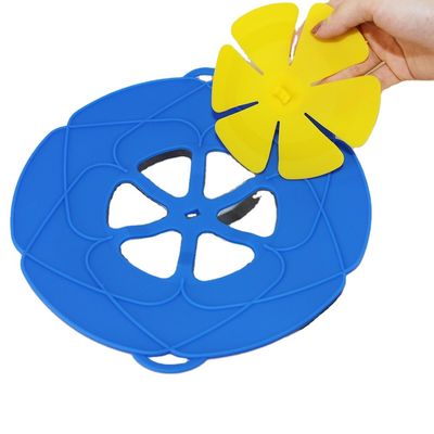 Nắp nồi silicon đa chức năng chịu nhiệt chống tràn cho nhà bếp
