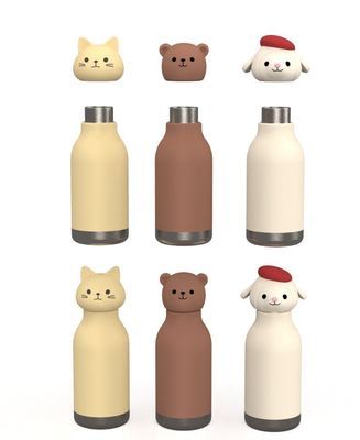 Logo phim hoạt hình tùy chỉnh Silicone Thermos Cup Tumbler thay thế nắp phun chống phun nắp chống phun nắp cho cốc