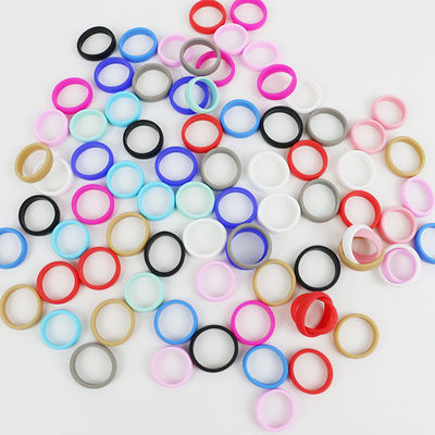 chất lượng  BPA Free Food Grade Silicone Rubber O Rings Chewable For Children Girls nhà máy sản xuất
