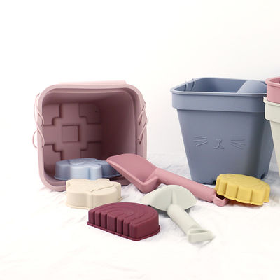 Bộ đồ chơi xô đi biển bằng silicon cho bé - Bán sỉ