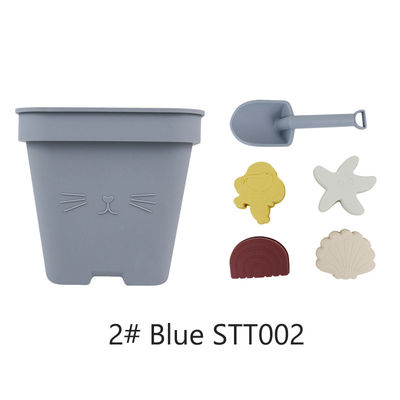 Bộ đồ chơi xô đi biển bằng silicon cho bé - Bán sỉ