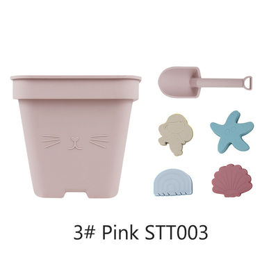 Bộ đồ chơi xô đi biển bằng silicon cho bé - Bán sỉ