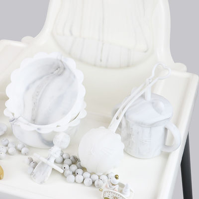 Bán buôn Baby Geschirr Led Cai sữa Yếm silicon Thìa Muỗng Muỗng Bát Tấm silicon Cho Bé Bộ Đồ Ăn Sản Phẩm