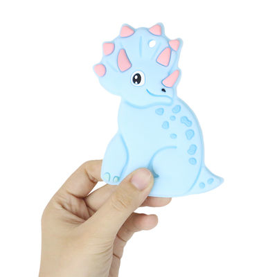 Miếng dán silicon được cá nhân hóa cho bé đầy màu sắc với hình dạng cừu ngựa Dino