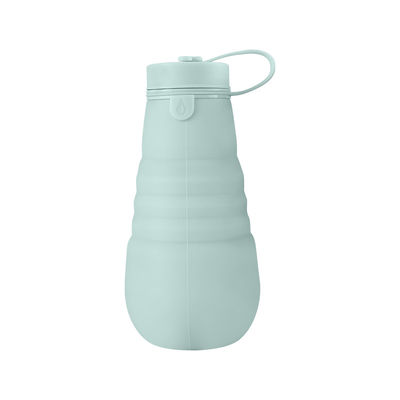 OEM ODM Chai nước silicon mềm có thể gập lại 500Ml để chạy