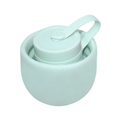 OEM ODM Chai nước silicon mềm có thể gập lại 500Ml để chạy