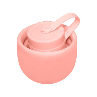 OEM ODM Chai nước silicon mềm có thể gập lại 500Ml để chạy