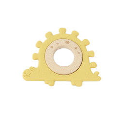 Đồ chơi bằng gỗ cho trẻ em bằng silicon nhiều màu Dây đeo cổ tay cho trẻ sơ sinh