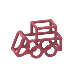 Hình dạng ô tô Đồ chơi bằng silicon cho bé Nhiều màu Cấp thực phẩm Chất liệu không độc hại