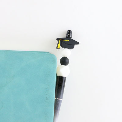 Hạt silicon tiêu cự tùy chỉnh cho bút vòng đeo tay tốt nghiệp Clip DIY