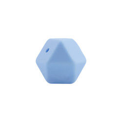 Hạt mọc răng bằng silicon hình lục giác 17mm Thân thiện với môi trường An toàn có thể nhai được khi bé mọc răng