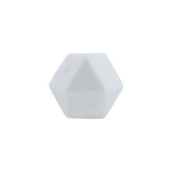 Hạt mọc răng bằng silicon hình lục giác 17mm Thân thiện với môi trường An toàn có thể nhai được khi bé mọc răng