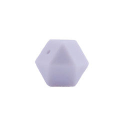 Hạt mọc răng bằng silicon hình lục giác 17mm Thân thiện với môi trường An toàn có thể nhai được khi bé mọc răng