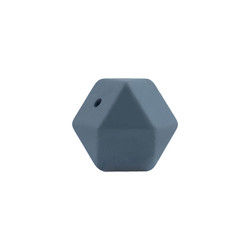Hạt mọc răng bằng silicon hình lục giác 17mm Thân thiện với môi trường An toàn có thể nhai được khi bé mọc răng