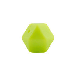 Hạt mọc răng bằng silicon hình lục giác 17mm Thân thiện với môi trường An toàn có thể nhai được khi bé mọc răng