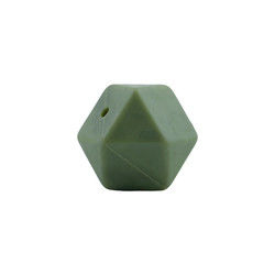 Hạt mọc răng bằng silicon hình lục giác 17mm Thân thiện với môi trường An toàn có thể nhai được khi bé mọc răng
