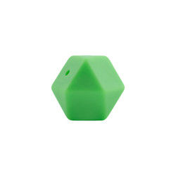 Hạt mọc răng bằng silicon hình lục giác 17mm Thân thiện với môi trường An toàn có thể nhai được khi bé mọc răng