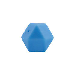 Hạt mọc răng bằng silicon hình lục giác 17mm Thân thiện với môi trường An toàn có thể nhai được khi bé mọc răng