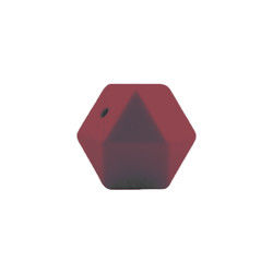 Hạt mọc răng bằng silicon hình lục giác 17mm Thân thiện với môi trường An toàn có thể nhai được khi bé mọc răng