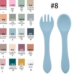Phong cách hiện đại Bộ đồ ăn tối silicone, BPA miễn phí Baby silicone đĩa chén chén bib muỗng nĩa Set cho ăn
