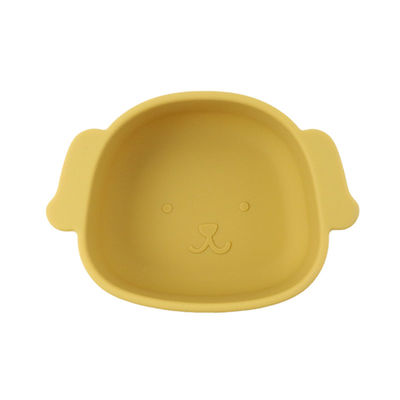 Hình dạng con chó Tấm silicon cho trẻ mới biết đi Cấp thực phẩm Không độc hại Thân thiện với môi trường