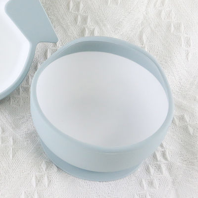 Bộ bát đựng thức ăn cho trẻ em miễn phí BPA tùy chỉnh, bát silicon cho trẻ em hút cấp thực phẩm