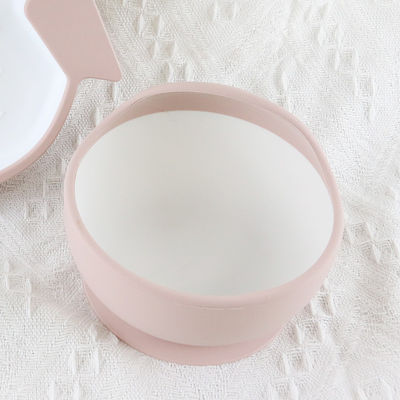 Bộ bát đựng thức ăn cho trẻ em miễn phí BPA tùy chỉnh, bát silicon cho trẻ em hút cấp thực phẩm