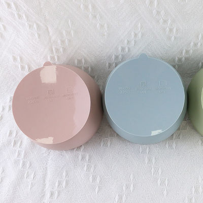 Bộ bát đựng thức ăn cho trẻ em miễn phí BPA tùy chỉnh, bát silicon cho trẻ em hút cấp thực phẩm