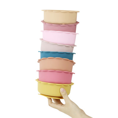 Bộ bát silicon hút BPA Free PVC Free cho trẻ sơ sinh Unisex