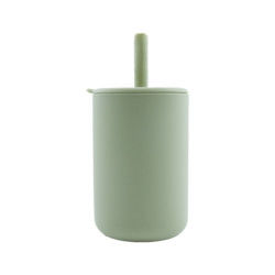 Cốc trẻ em bằng silicon nhiều màu hình tròn BPA Free Spill Proof cho trẻ sơ sinh