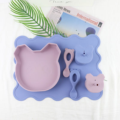 Leak Proof Soft silicon Kids Cup Cấp thực phẩm có nắp rơm OEM
