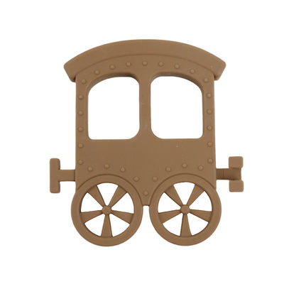 Little Train silicon Baby Teether cho đồ chơi vòng cổ Không độc hại