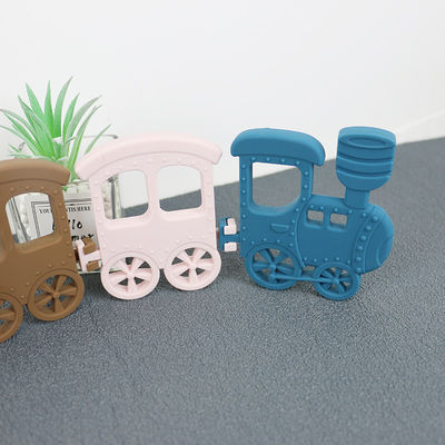 Little Train silicon Baby Teether cho đồ chơi vòng cổ Không độc hại