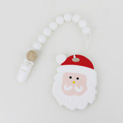 DIY silicon Christmas Tree Teether, Hạt cao su mềm an toàn khi mọc răng