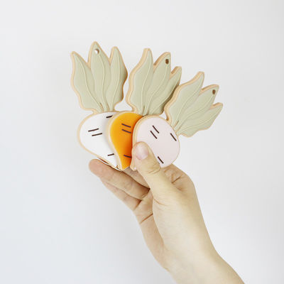 Sheep Bunny Cá nhân silicon Teether BPA Free cho trẻ sơ sinh