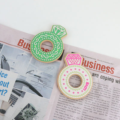 Phim hoạt hình Diamond silicon Baby Teether, Vòng mọc răng bằng silicon không độc hại