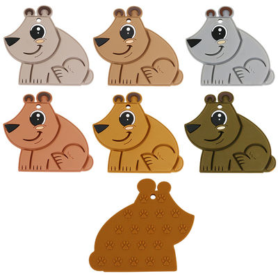 Bear Food Grade silicon Baby Teether BPA Free Thân thiện với môi trường