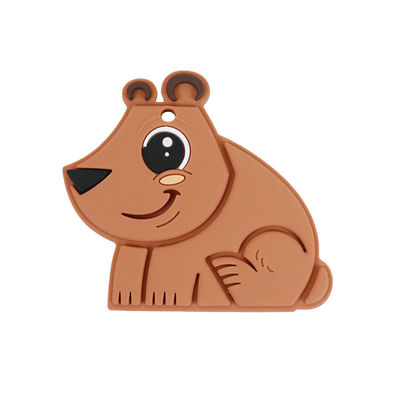 Bear Food Grade silicon Baby Teether BPA Free Thân thiện với môi trường