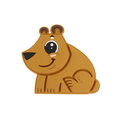 Bear Food Grade silicon Baby Teether BPA Free Thân thiện với môi trường