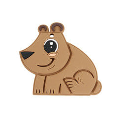 Bear Food Grade silicon Baby Teether BPA Free Thân thiện với môi trường