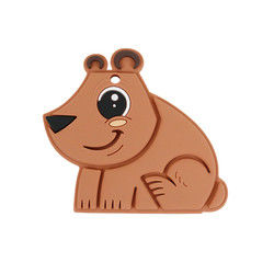 Bear Food Grade silicon Baby Teether BPA Free Thân thiện với môi trường