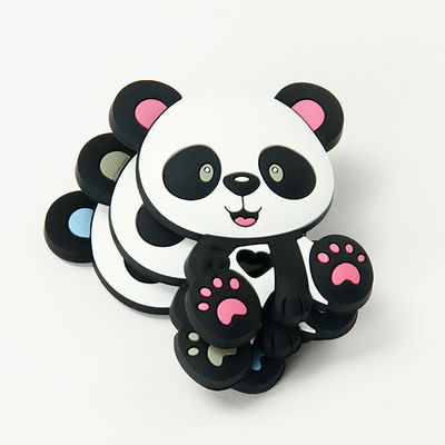 Animal Cat Kitten silicon Baby Teether Không chứa BPA cho trẻ mọc răng