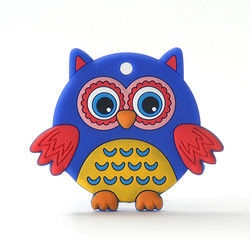Animal Cat Kitten silicon Baby Teether Không chứa BPA cho trẻ mọc răng