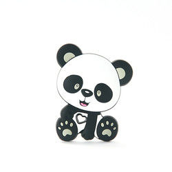 Animal Cat Kitten silicon Baby Teether Không chứa BPA cho trẻ mọc răng