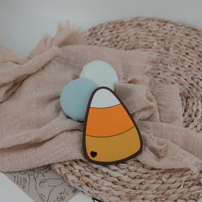Halloween Witches Hat silicon Baby Teether Đầy màu sắc để làm dịu cơn đau khi mọc răng