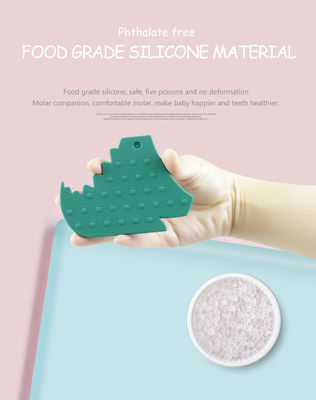 Đồ chơi trẻ em bằng silicon cấp thực phẩm Mô hình hoạt hình để làm dịu quá trình mọc răng