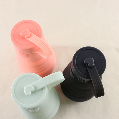 Chai nước uống silicon ngoài trời, chai nước có thể gập lại để cắm trại