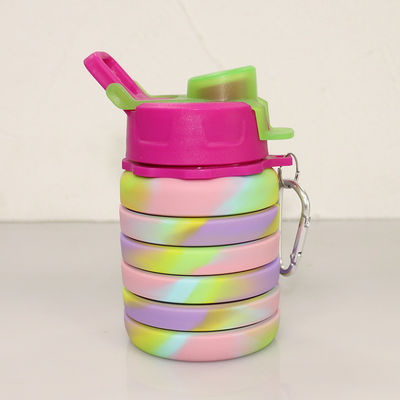 Chai nước silicon thân thiện với môi trường 500ml dành cho du lịch thể thao