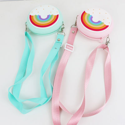 Mini Rainbow Túi đeo vai silicon tùy chỉnh dành cho trẻ nhỏ