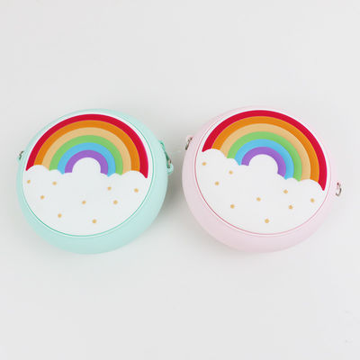 Mini Rainbow Túi đeo vai silicon tùy chỉnh dành cho trẻ nhỏ